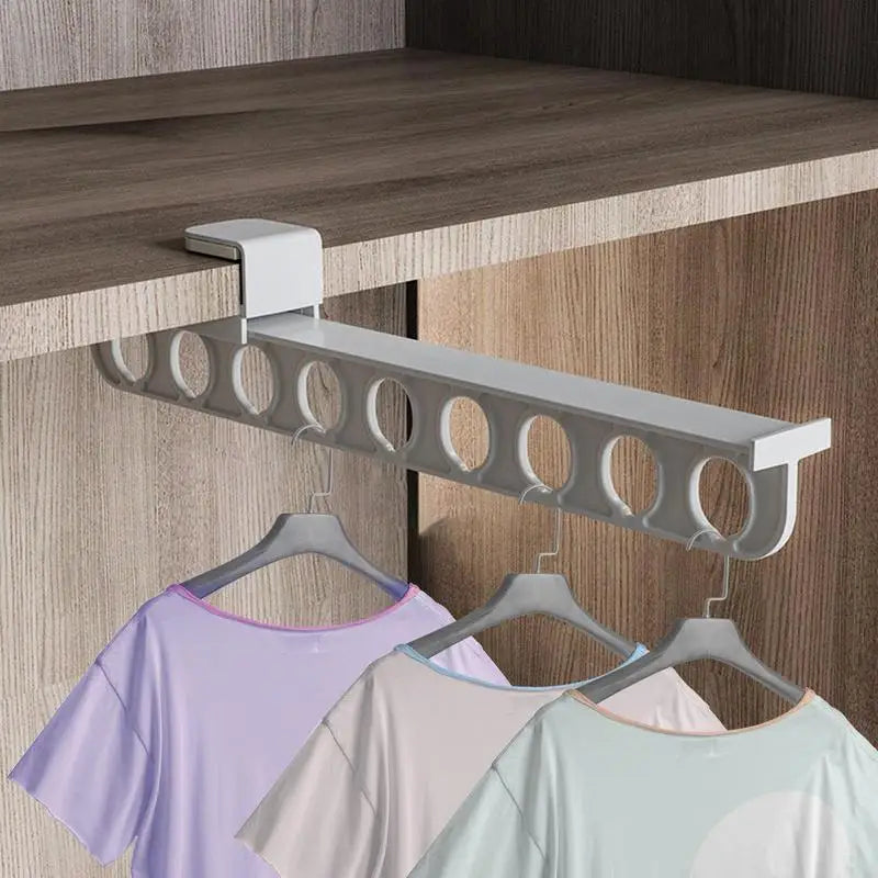 BowLift | Retractable Wardrobe Rail Closet Organizer Hanger