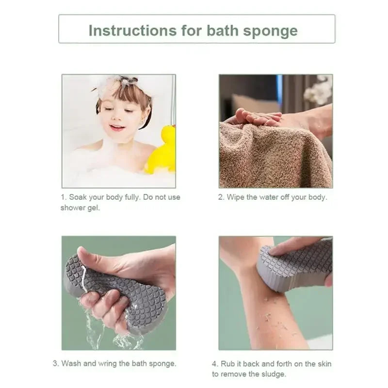 BowLift | Exfoliating Bath Scrubbing Sponge