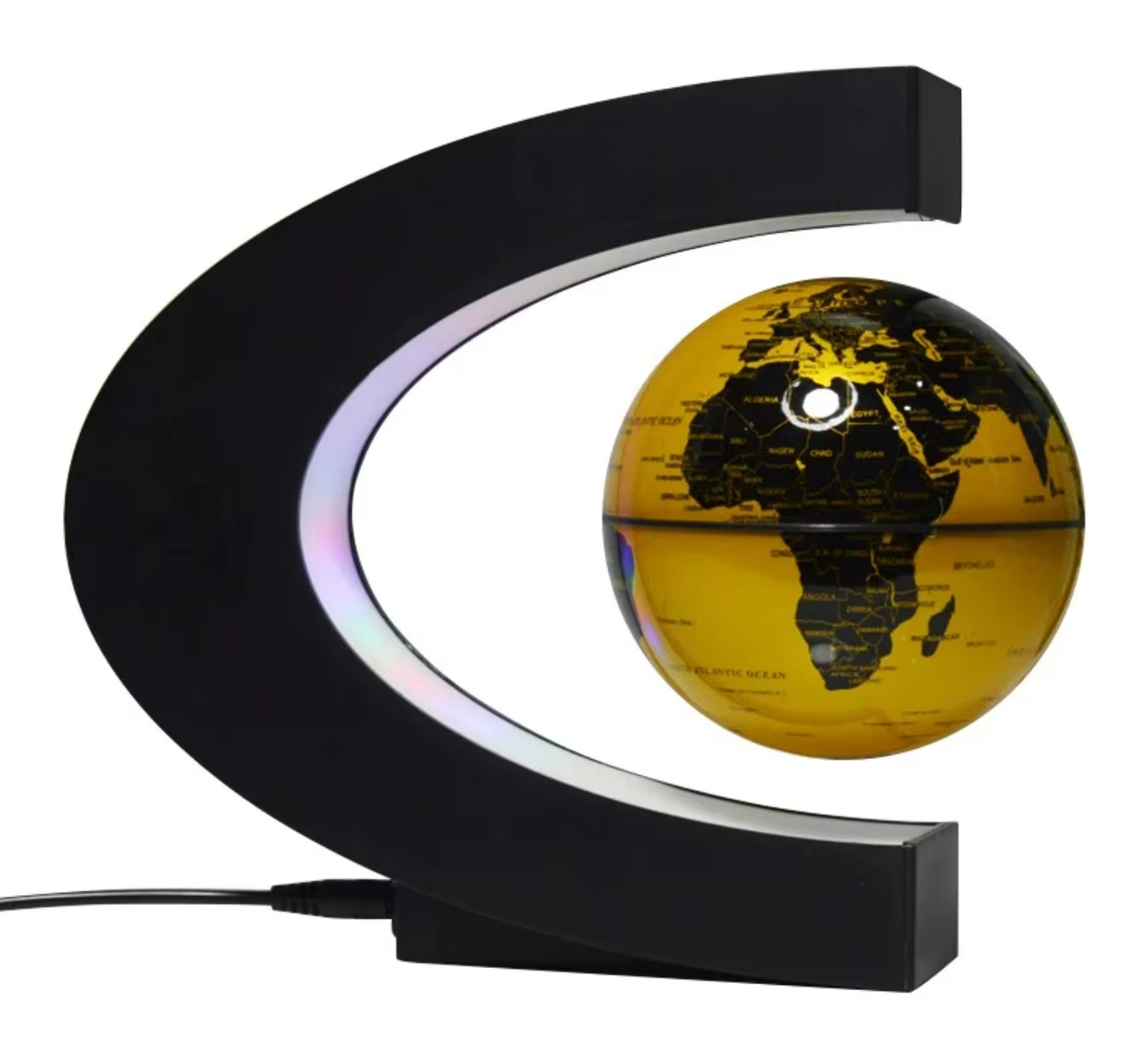 BowLift | Gravity-Defying 3-Inch Magnetic Levitation Globe for Desk and Home Decor