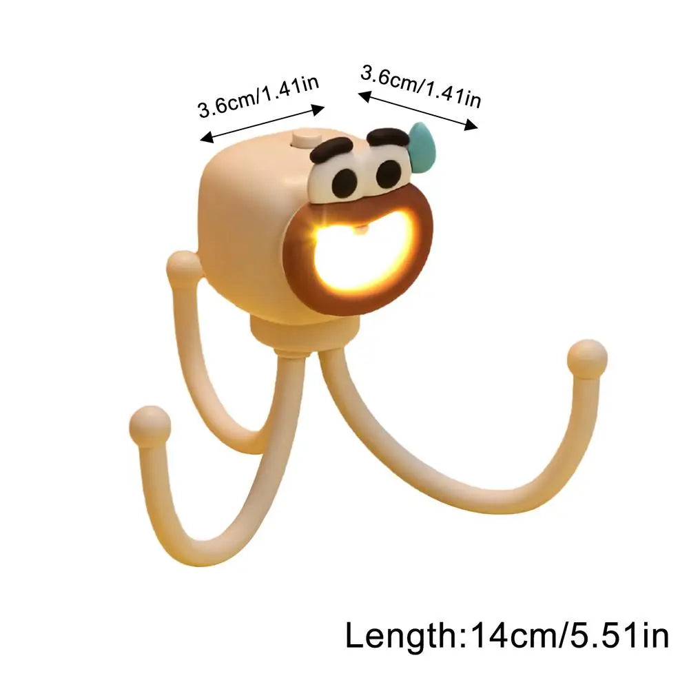 BowLift | Adjustable Octopus Night Lamp Phone Holder