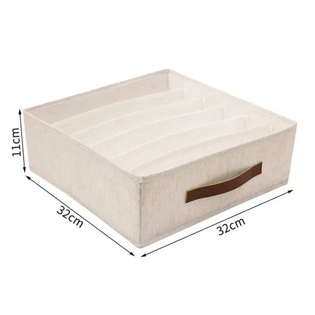 BowLift | ClarityBox Wardrobe Organizer | Collapsible & Space-Saving | High-Quality Non-Woven Fabric Material