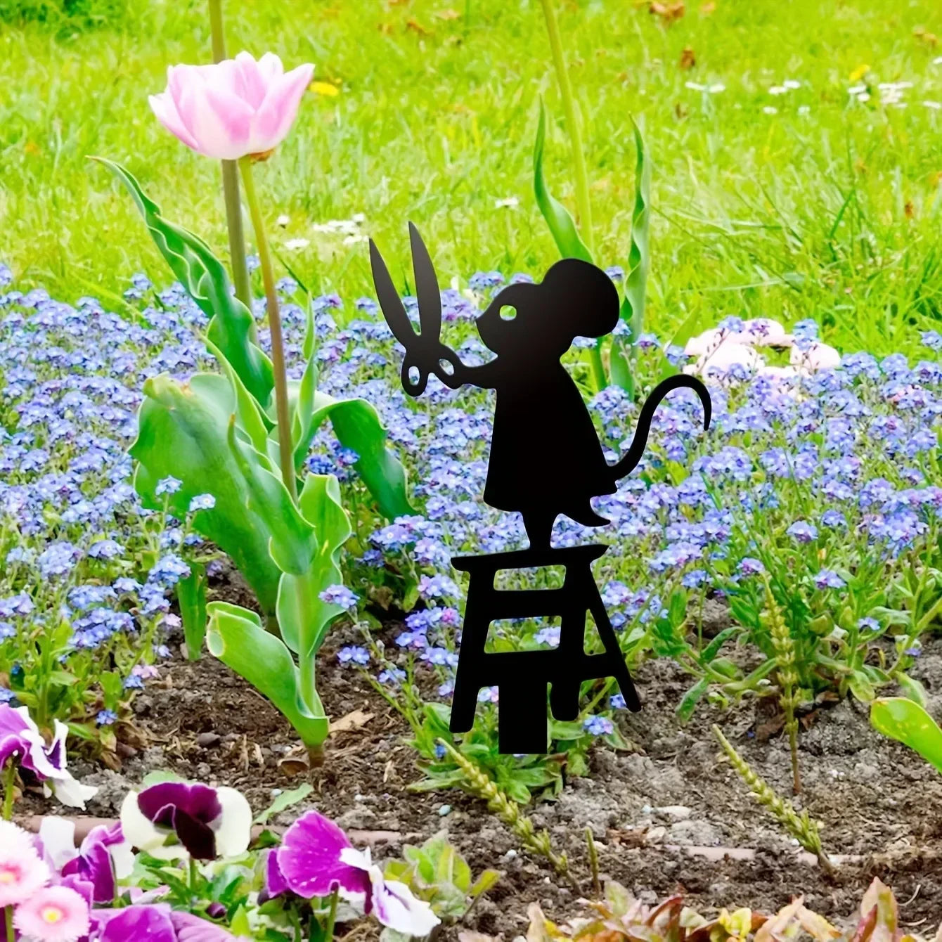 BowLift | GartaSign Metal Garden Sign | Weatherproof & With Ground Spike | Classic & Decorative