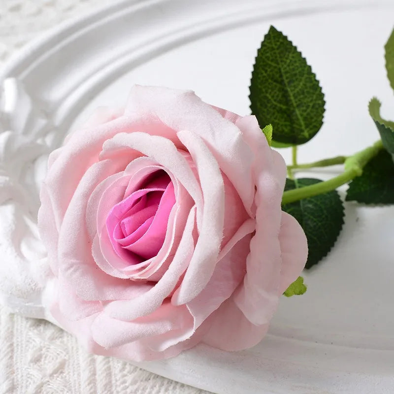 BowLift | 20 pieces Realistic Velvet Silk Rose Bouquet