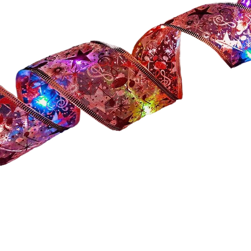 BowLift | Glowing LED Ribbon Pattern Elegant Christmas Decoration