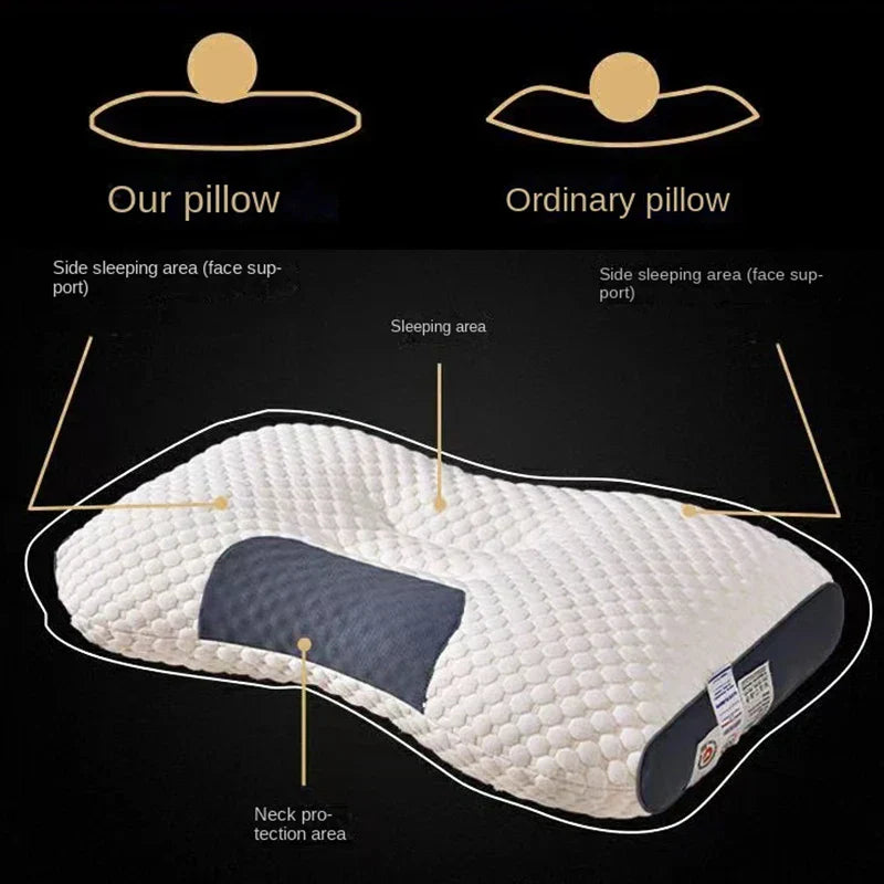 BowLift | Orthopedic neck pillow with reverse traction for a patient, 48 x 74 cm