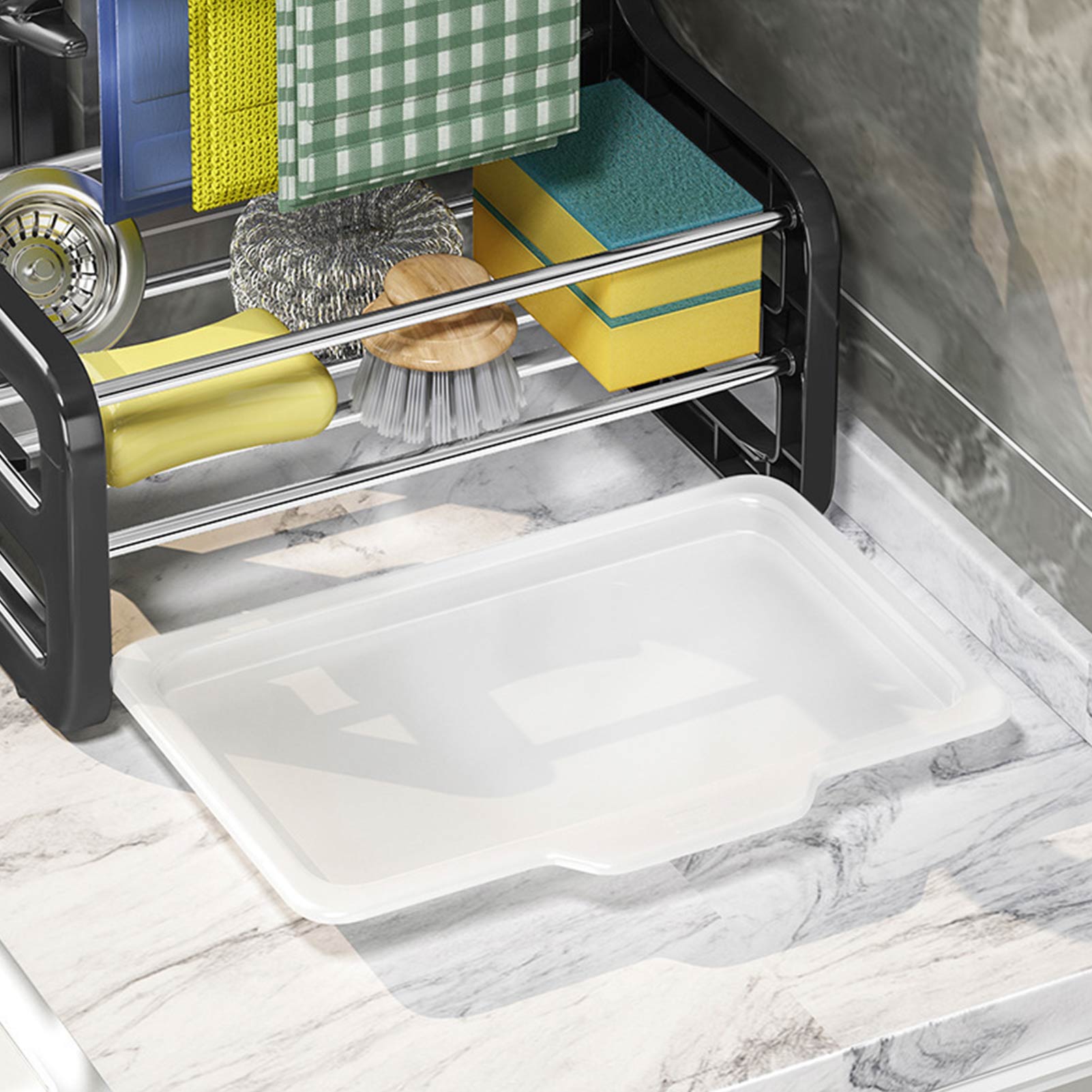 BowLift | Creative Kitchen Sponge Holder Drain Rack