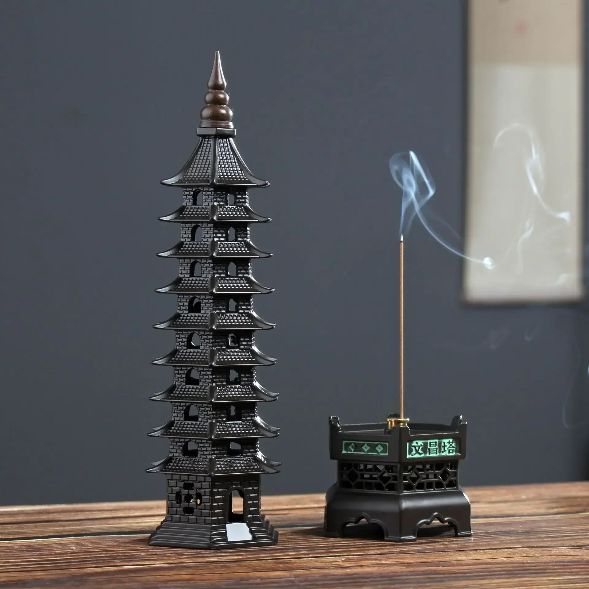 BowLift | Zen Tower-Style Smoke Waterfall Incense Burner