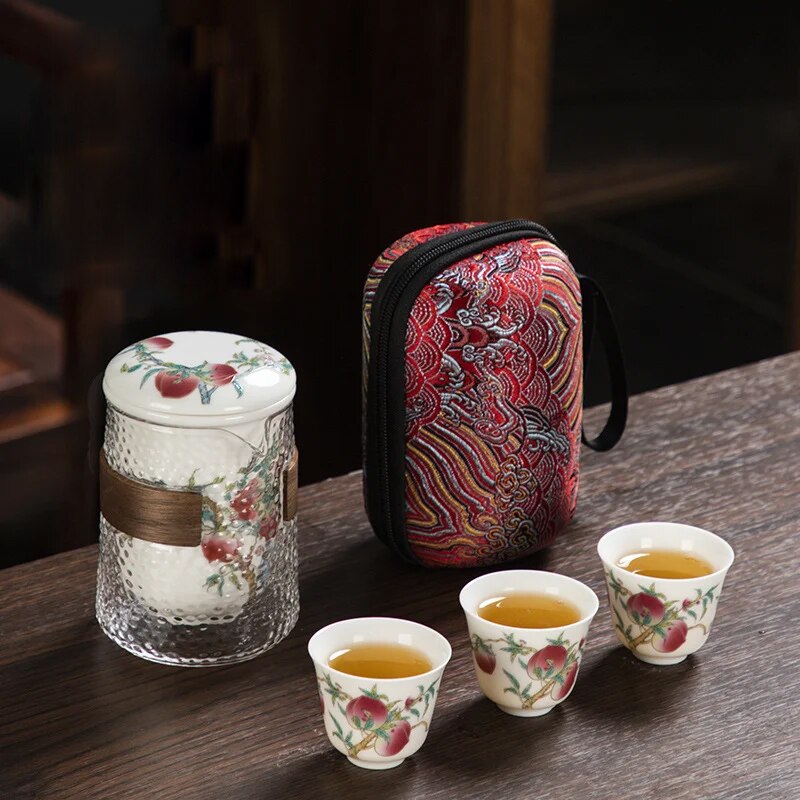 BowLift | Forest Deer Ceramic Tea Set