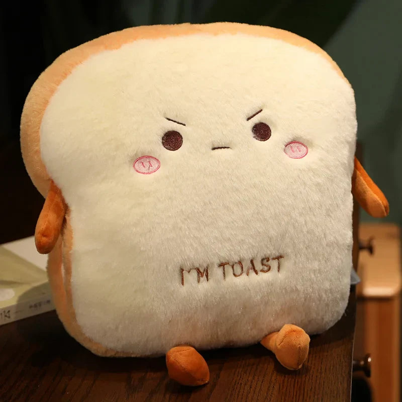 BowLift | Plush Toast Bread Ultra Soft Hand Warmer Pillow