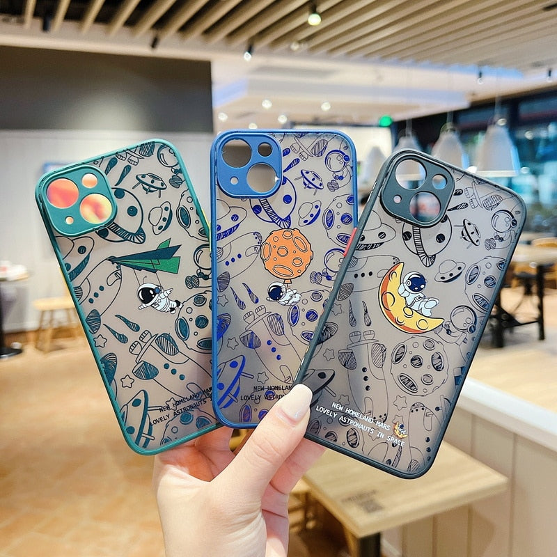 BowLift | Space Road Relax Astronaut iPhone Case