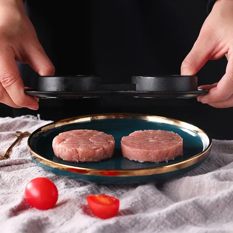 BowLift | Ultimate Double Grid Burger Rice Ball Molding Gadget