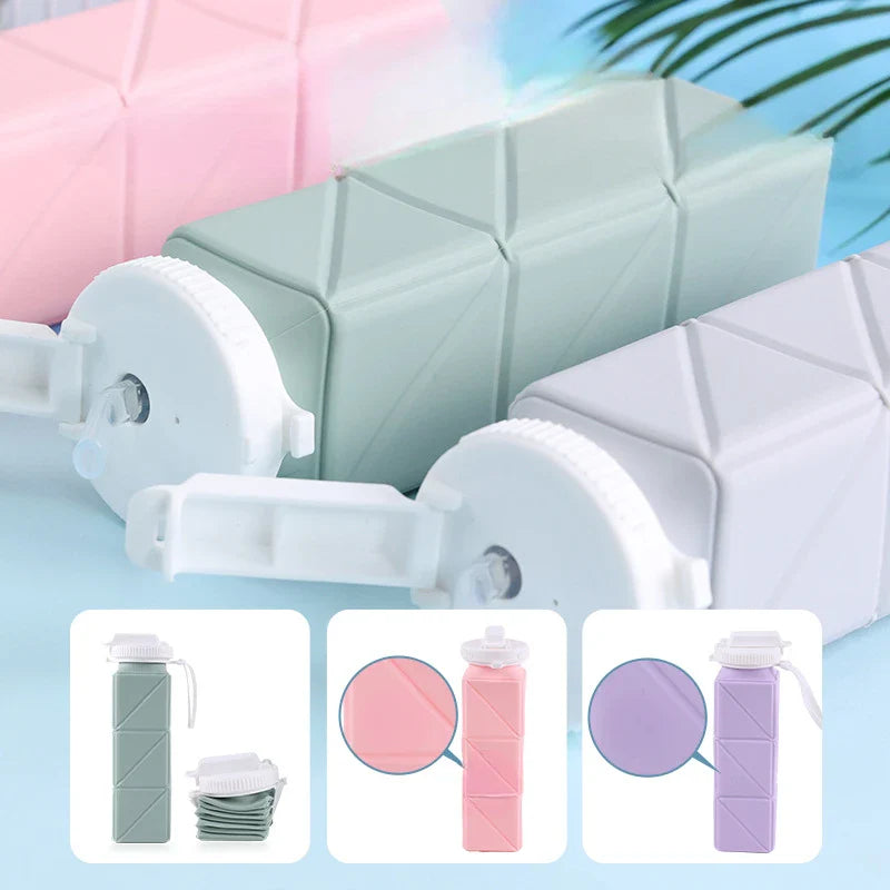 BowLift | Practical Foldable Silicone Bottle for On the Go
