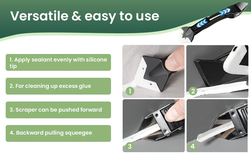 BowLift | 9 in 1 Caulk Removal Tool