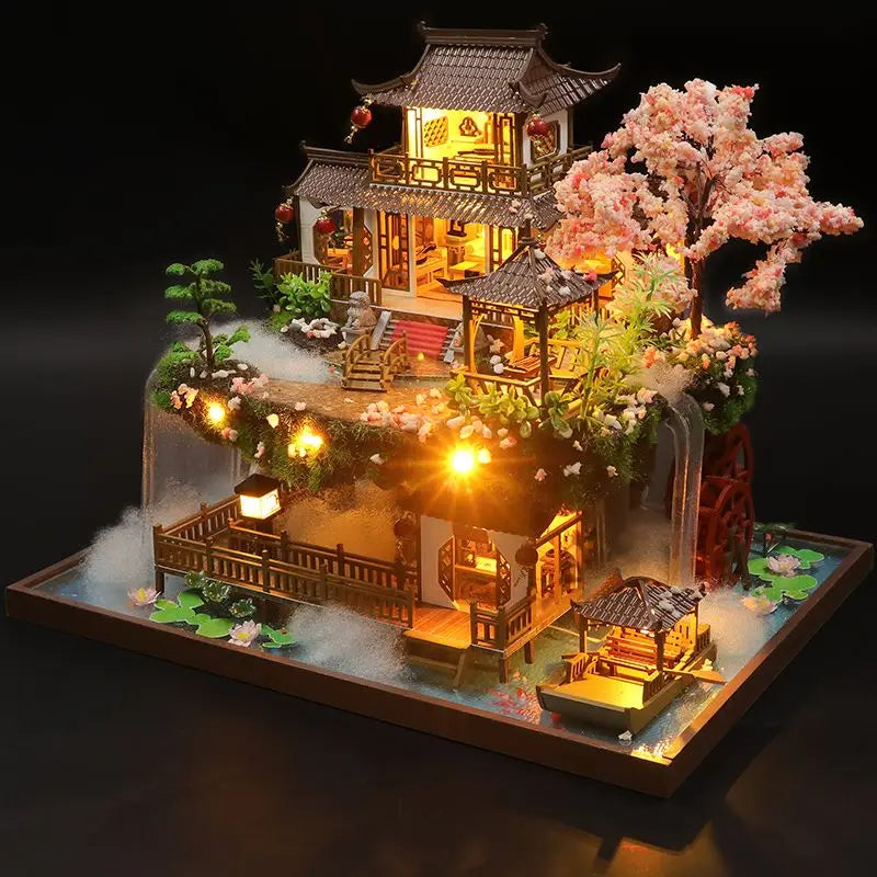 BowLift | DIY Wooden Chinese Ancient Casa Miniature Building Kit