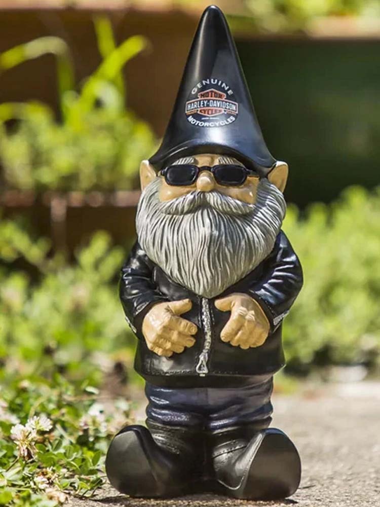 BowLift | Charming Locomotive Gnome Garden Ornament