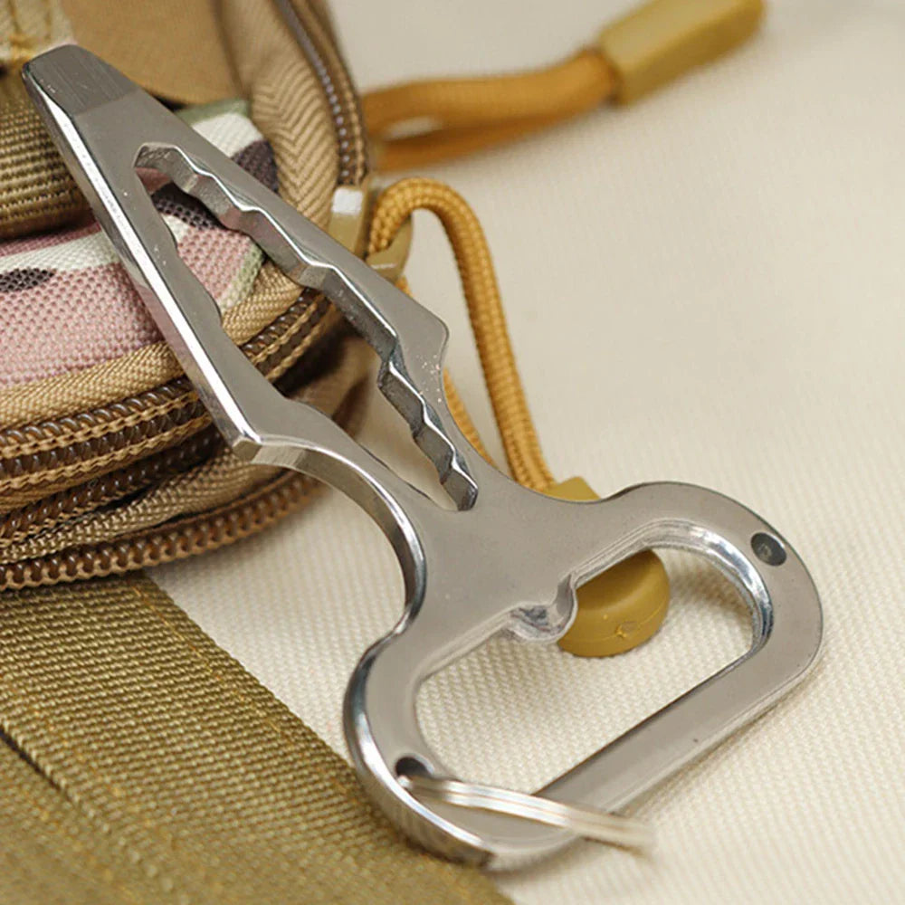 BowLift | Stainless Steel Survival Multi-Tool Bottle Opener Camping Wrench