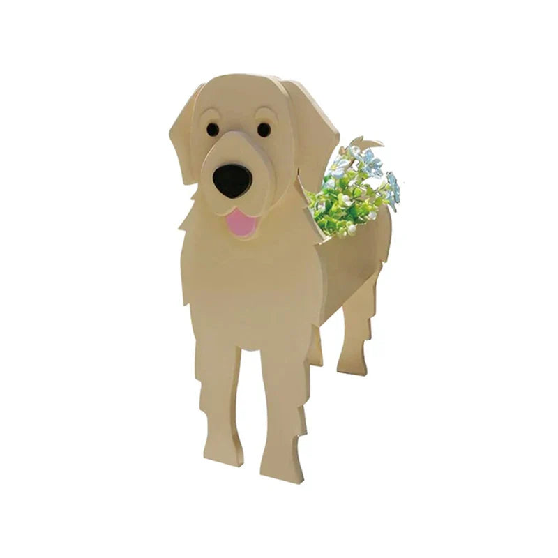 BowLift | Flower pot - Pawsome - Dog plant container - Various breeds