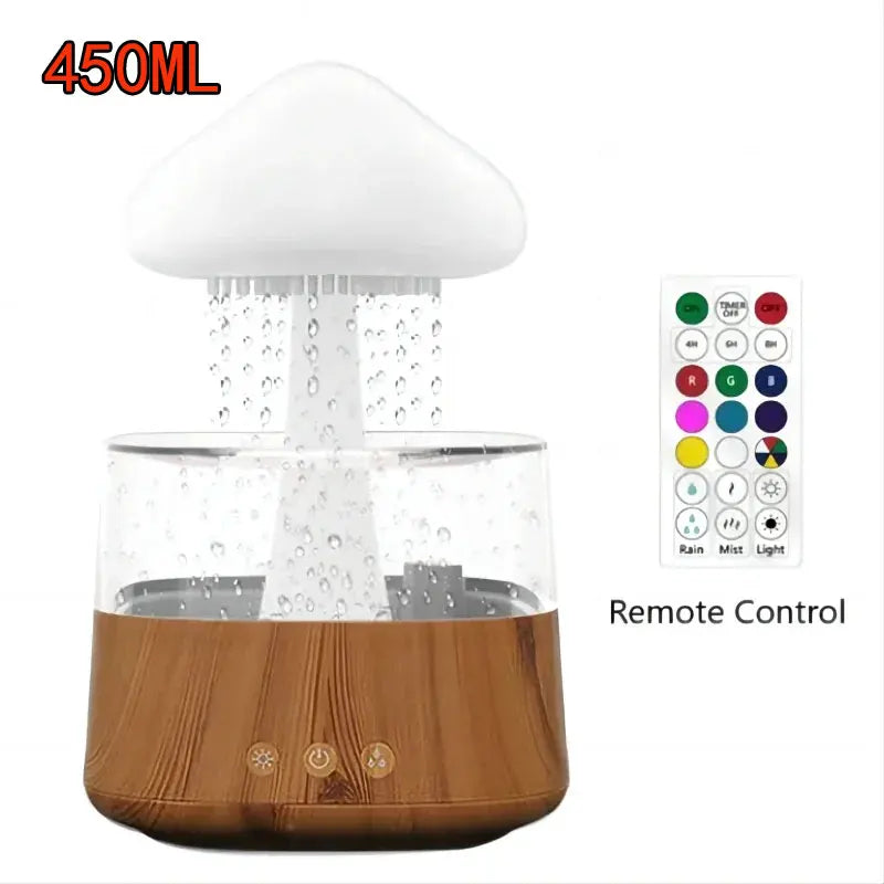 BowLift | Cloud Rain Forest Aromatherapy Humidifier Lamp
