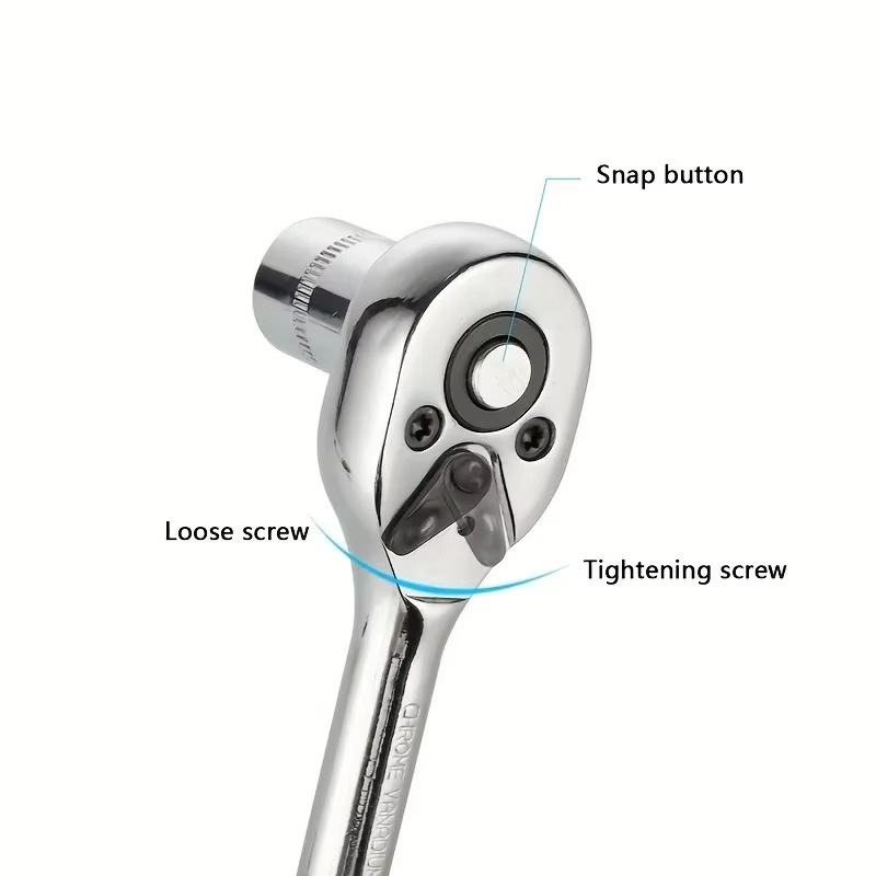 BowLift | 46 or 53 Piece Automotive Socket and Torque Wrench Repair Tool Set
