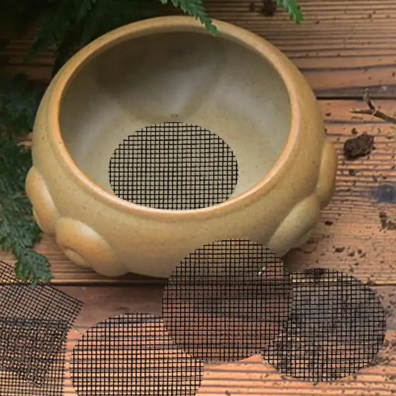 BowLift | Drainiva Drainage Mat | Cuttable & Air Permeable | For Pots & Bonsai | Fiberglass 20x30 cm