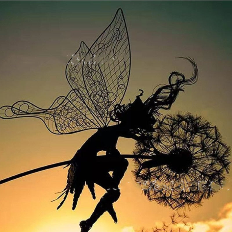 BowLift | Fairies on a Milk Thread Art Sculpture