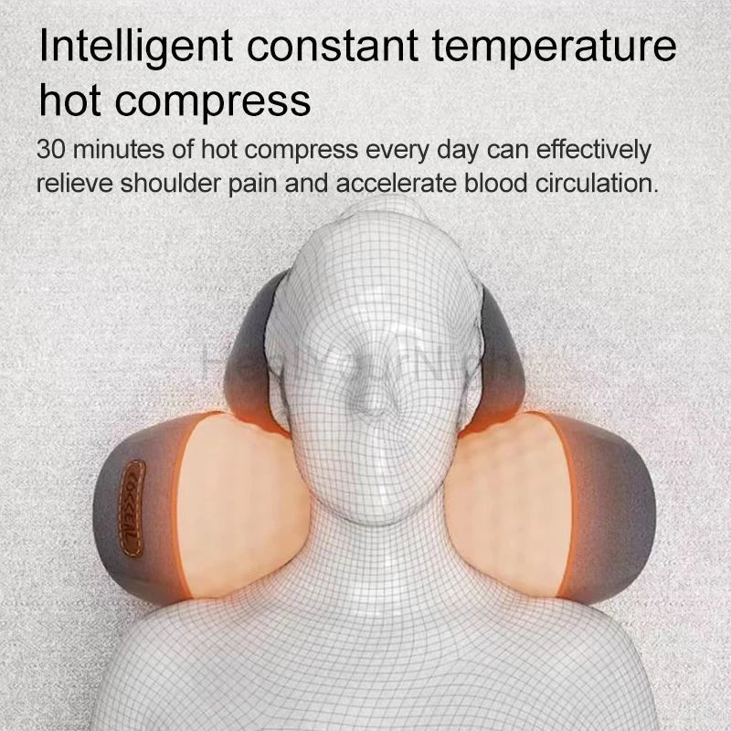 BowLift | Hot Compression Vibrating Massage Pillow