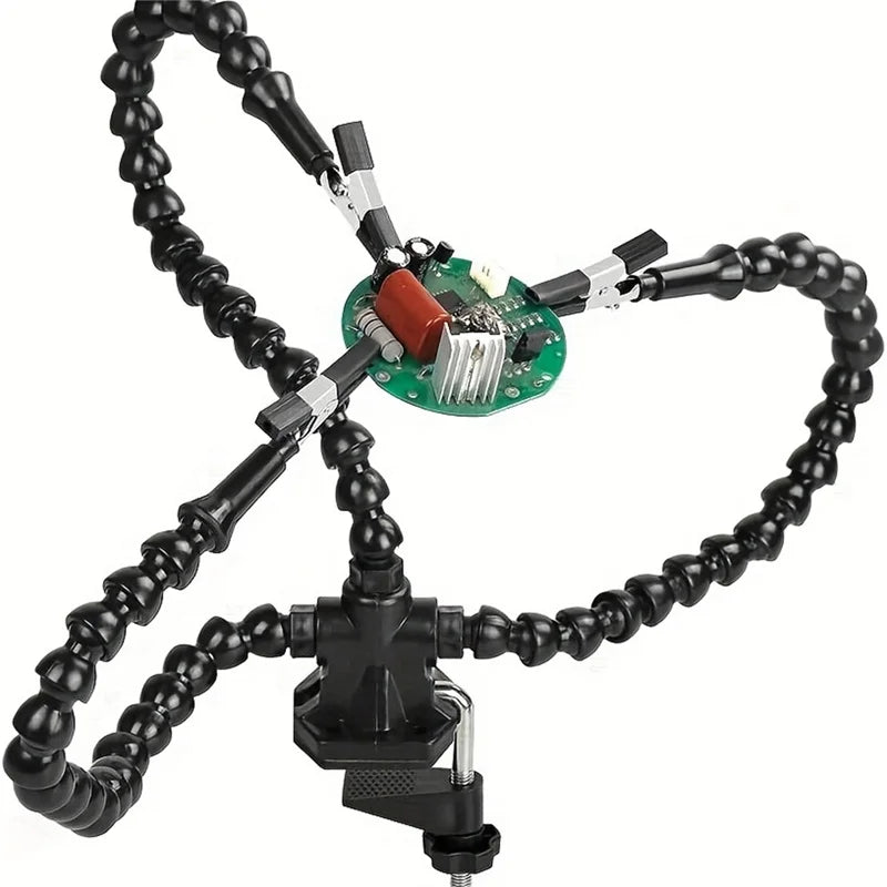 BowLift | PrecisionLume Soldering Station | Integrated Magnifying Lamp | Adjustable All-in-One Design