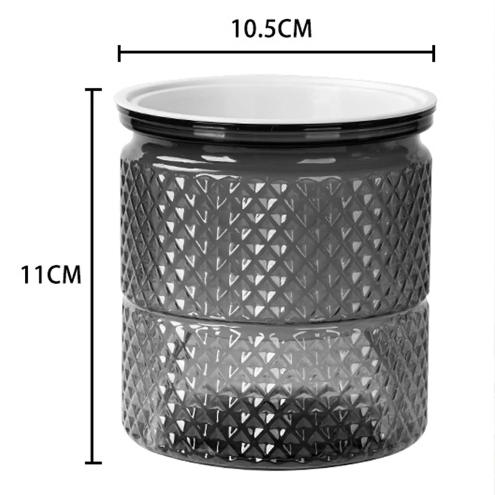 BowLift | Hydropura Flowerpot | Self-watering & Soil-free | Modern & Easy to Care | Set of 3