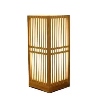 BowLift | Zen-Inspired Bamboo Table Lamp for Bedroom and Living Room