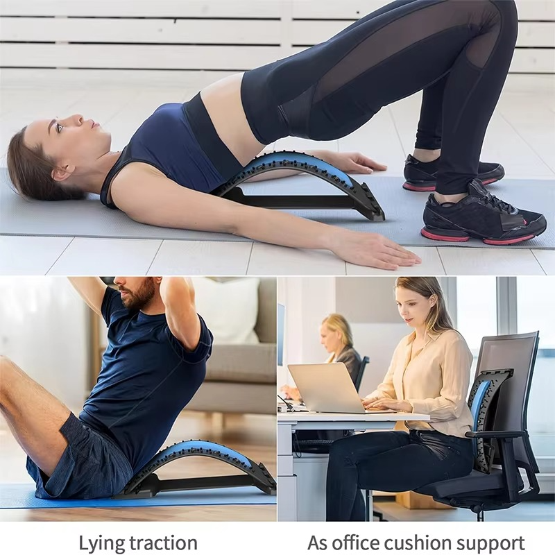 BowLift | Adjustable Magnetic Therapy Back Stretcher for Pain Relief & Posture Correction