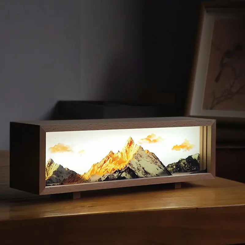 BowLift | Dream Aura Interactive Desktop Artsy Canvas Lamp