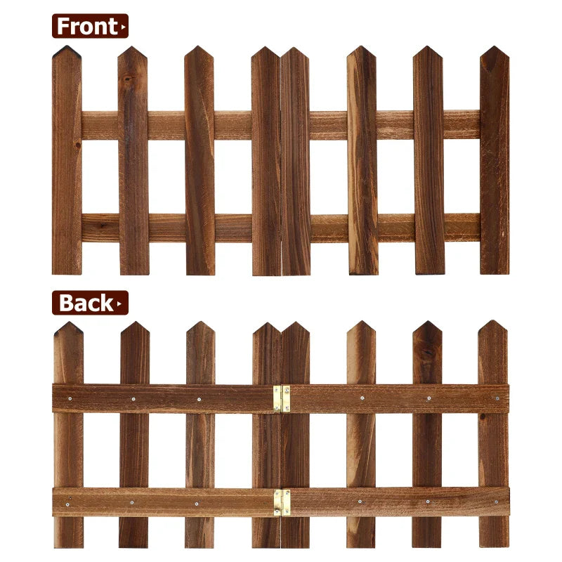 BowLift | Decorative wooden garden fence for flower beds and outdoor areas