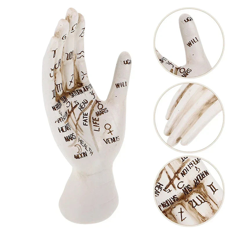 BowLift | Zodiac Symbols Mystic Palmistry Hand Sculpture