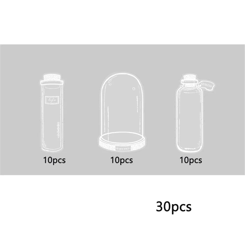 BowLift | DIY Transparent Natural Floral Bookmarks