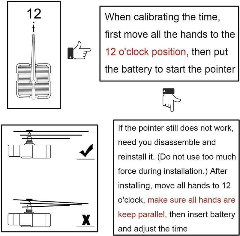 BowLift | Silent wall clock made of acrylic and wood