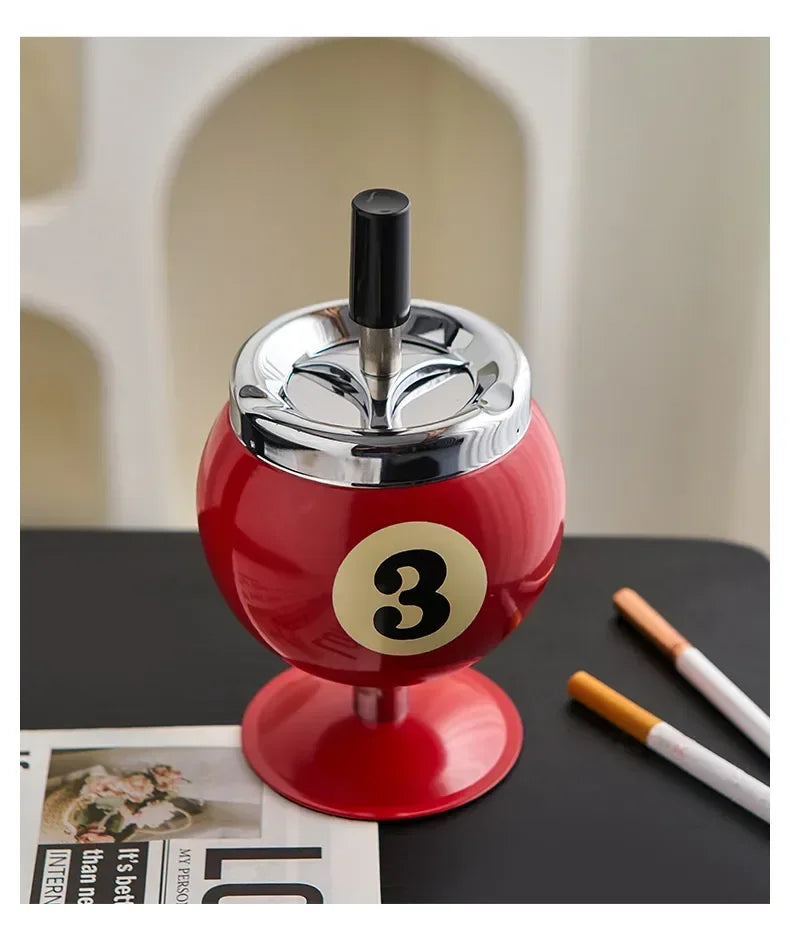BowLift | Metal Billiard Ashtray