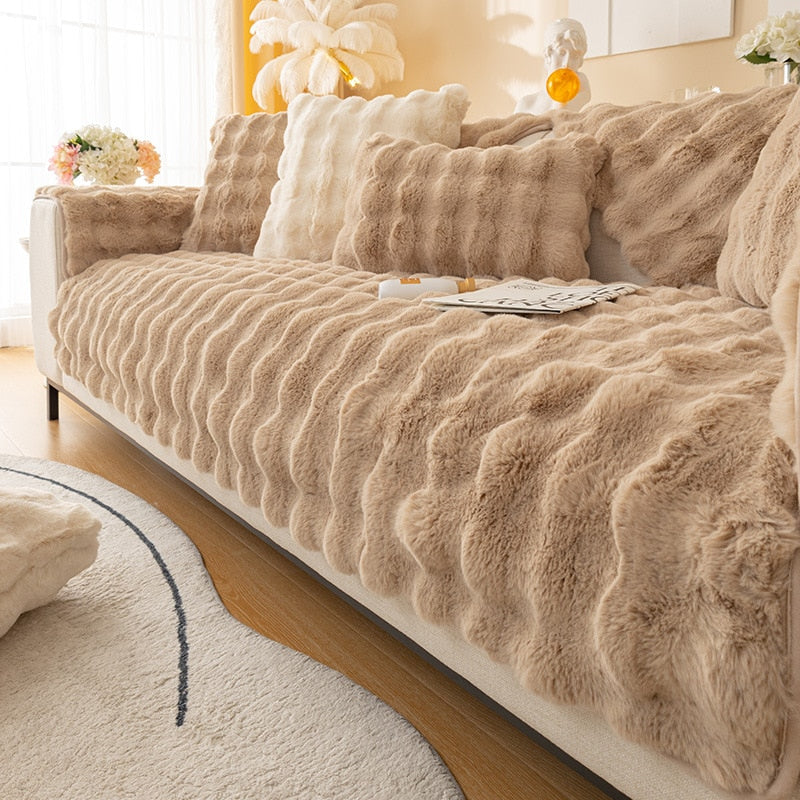 BowLift | Snuggly Comfy Plush Sofa Cover