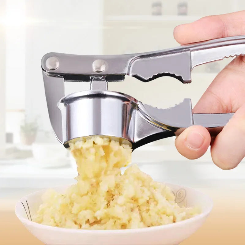 BowLift | GarliPro Garlic Press | Stainless Steel Manual | Rustproof & Sturdy | For Kitchen & Everyday Use