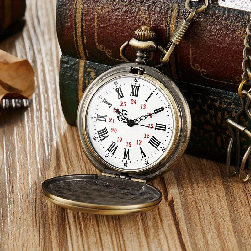 BowLift | Engraved Vintage Pocket Watch