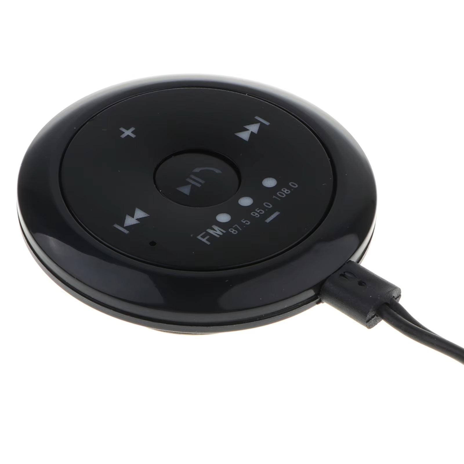 BowLift | 2-in-1 Bluetooth 5.0 Car Player with FM Transmitter, AUX Input, 500mAh Battery, 5V Input, Compatible with Phones and Tablets