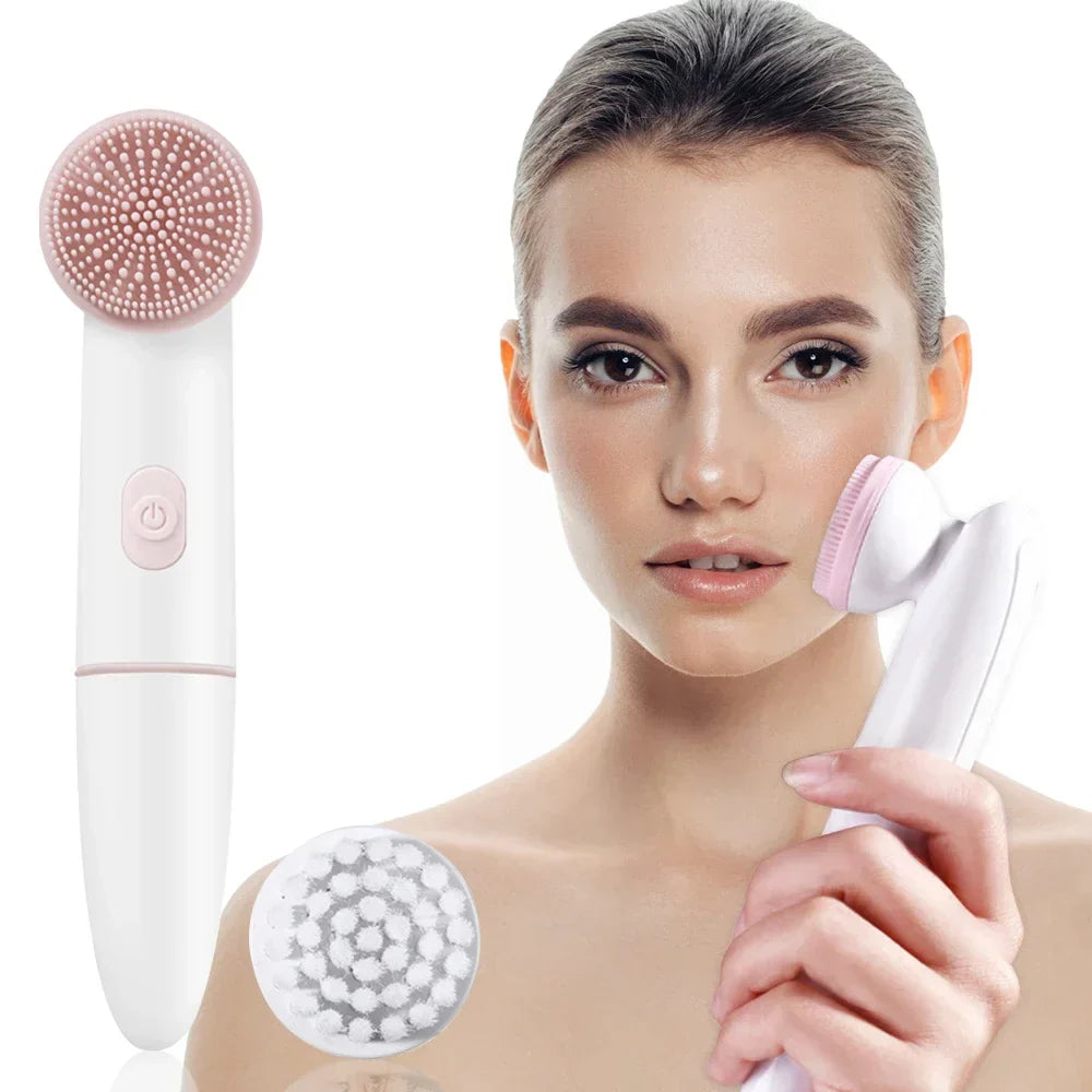 BowLift | Facial Cleanser Silicone Brush Skin Massager