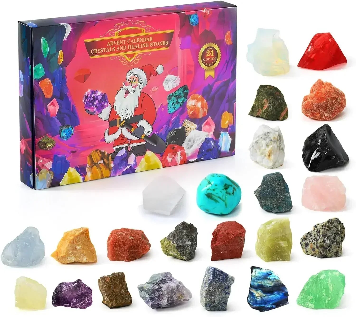 BowLift | GemMagic – Children’s Advent Calendar with 24 Shiny Gems
