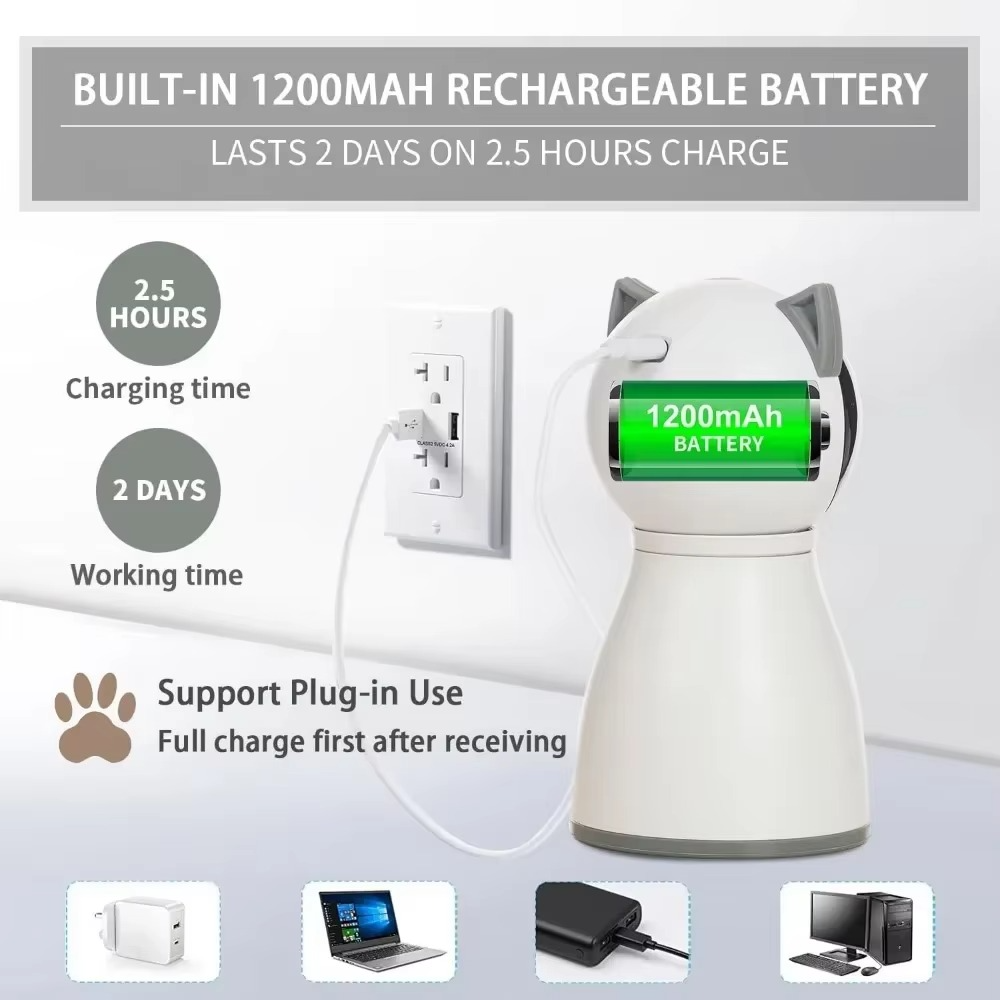 BowLift | Cat Interactive Laser Toy – Motion-Activated Hunting Fun for Indoor Cats