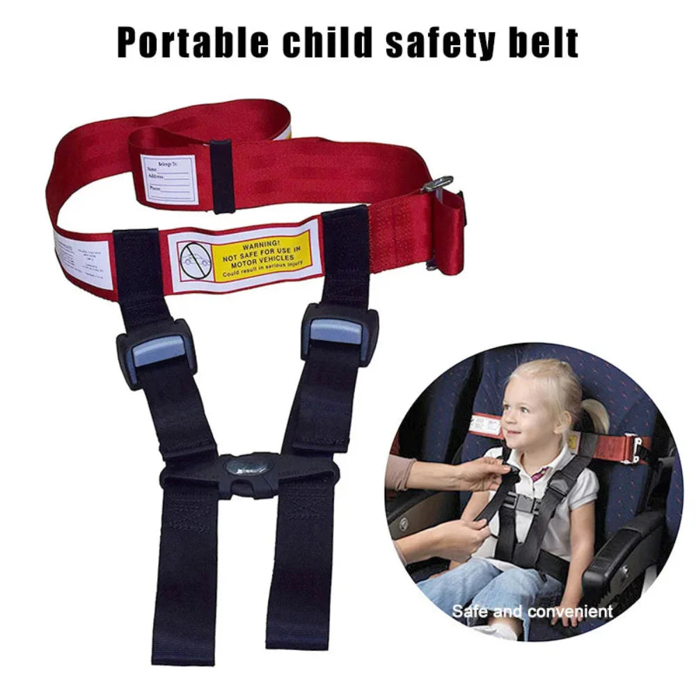 BowLift | Airplane Child Safety Harness Adjustable Travel Seat Belt