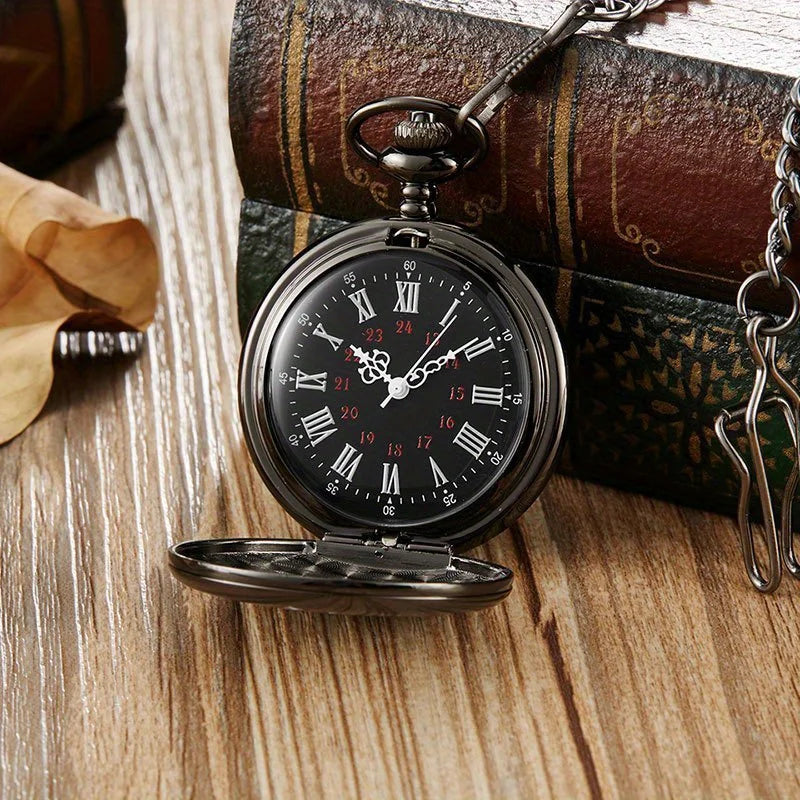 BowLift | Engraved Vintage Pocket Watch