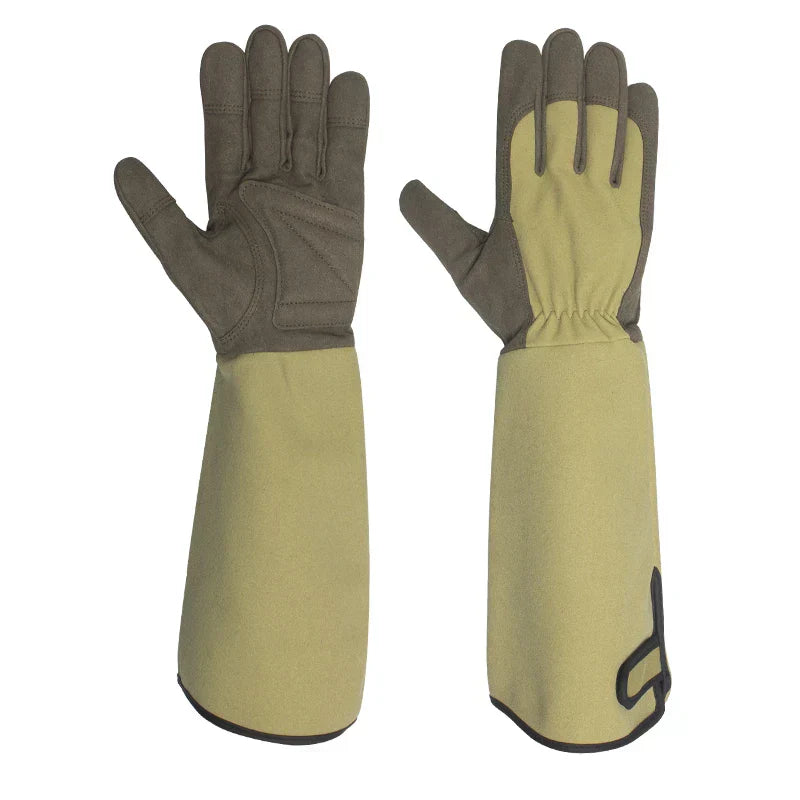 BowLift | GardenGuard Thorn Gloves | Breathable & Durable Microfiber Leather | For Female Gardeners