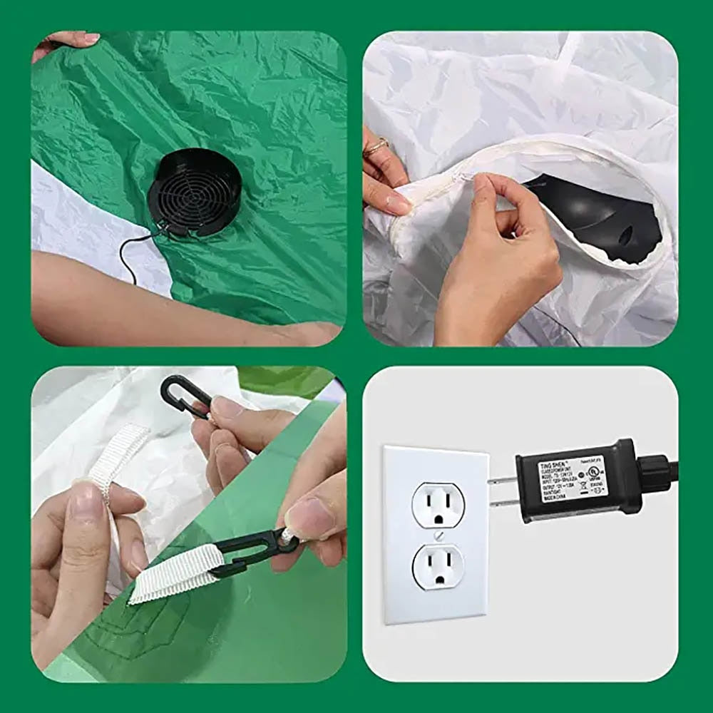 BowLift | Giant Inflatable Glowing Christmas Tree