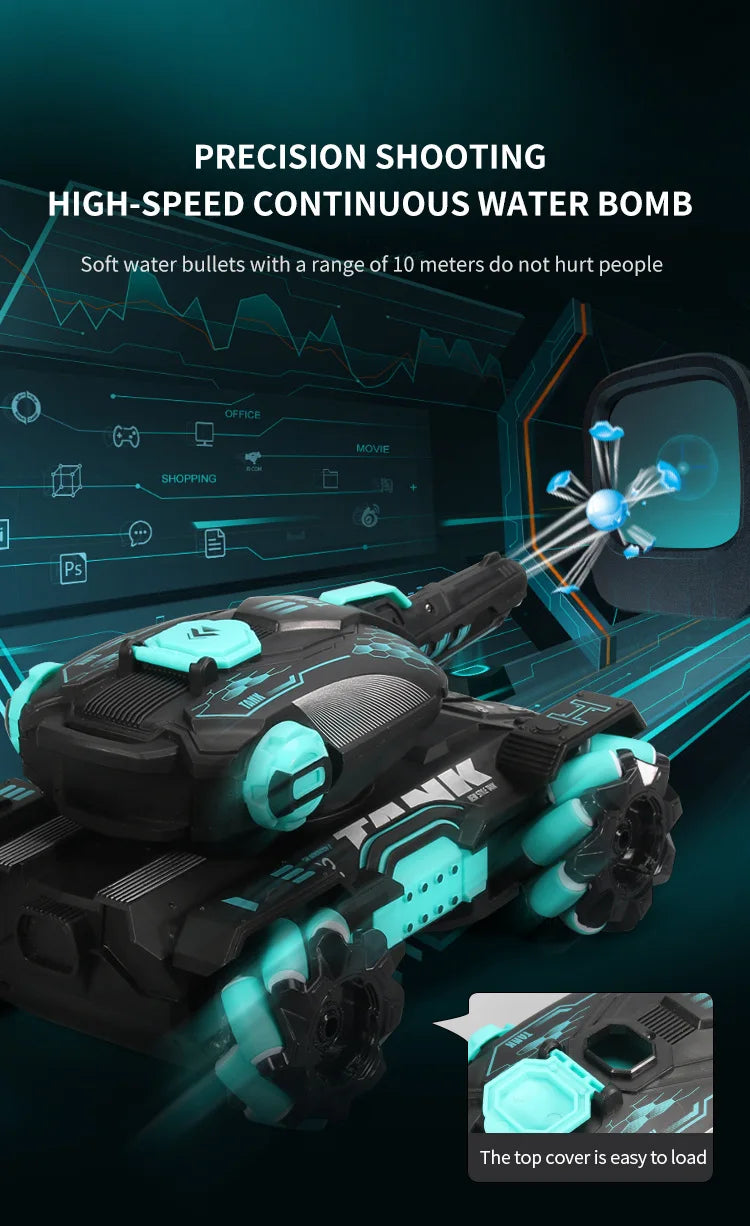 BowLift | Gesture And Remote Controlled Tank Vehicle Toy