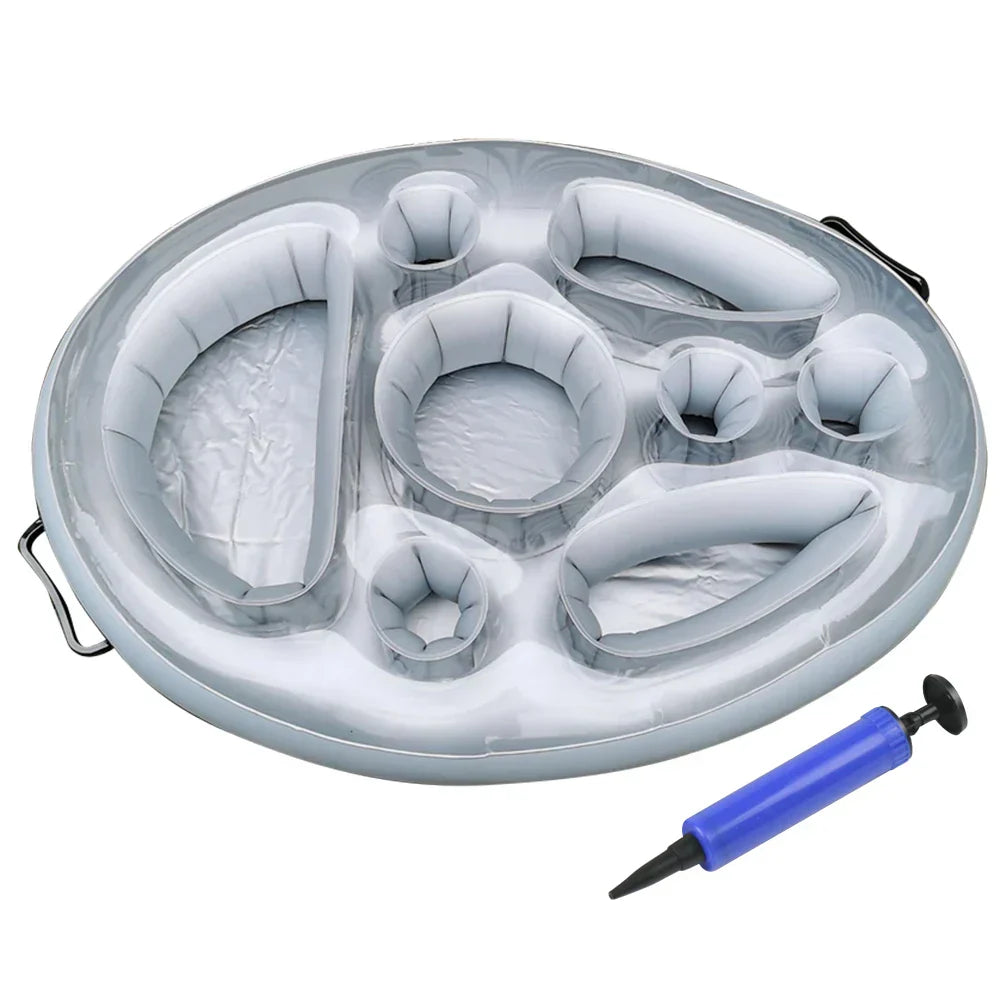 BowLift | Poolvino Drink Holder | Inflatable & Environmentally Friendly | Anti-Tip Design | For Pool & Beach