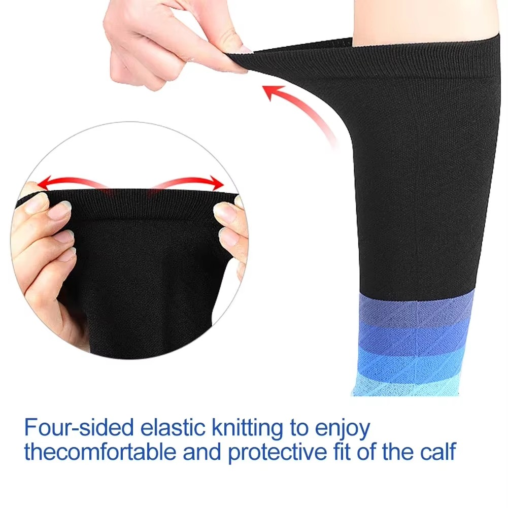 BowLift | Calf Compression Sleeves 20-30mmHg for Running and Shin Support